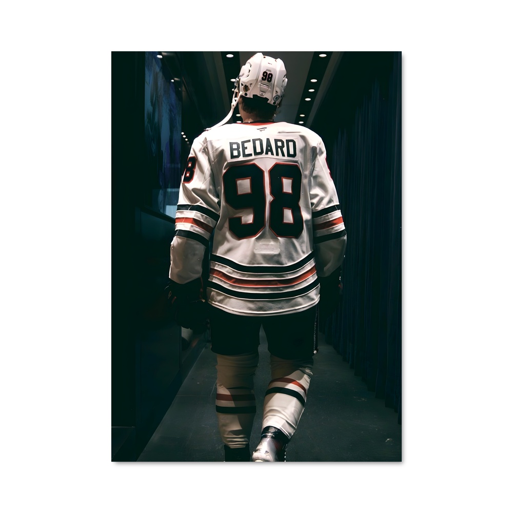 Poster L'Allée du Héros – affiche Hockey sur glace